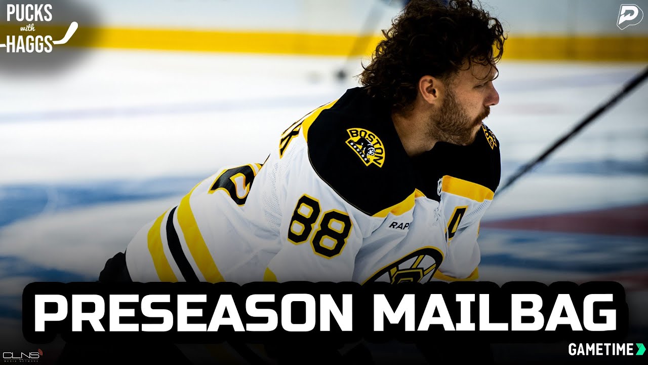 Boston Bruins preseason mailbag episode | Pucks with Haggs
