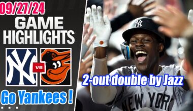 New York Yankees vs Pittsburgh Pirates Game Highlights Sep 27, 2024 | MLB Highlights