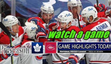 Montreal Canadiens vs Toronto Maple Leafs Game Highlights (09/26/2024) Preseason | 2024 NHL Season