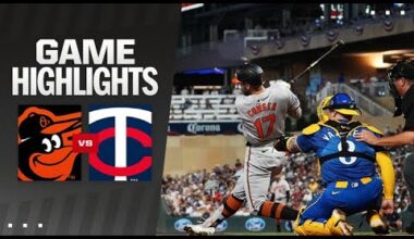 Orioles vs. Twins Game Recap (9/27/24) | MLB Highlights | Baltimore Orioles