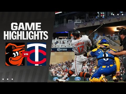 Orioles vs. Twins Game Recap (9/27/24) | MLB Highlights | Baltimore Orioles