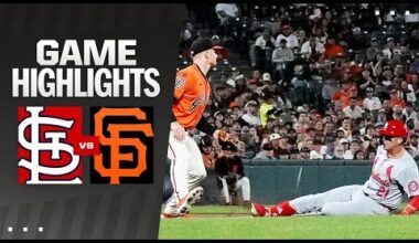 Cardinals vs. Giants Game Highlights (9/27/24) | MLB Highlights