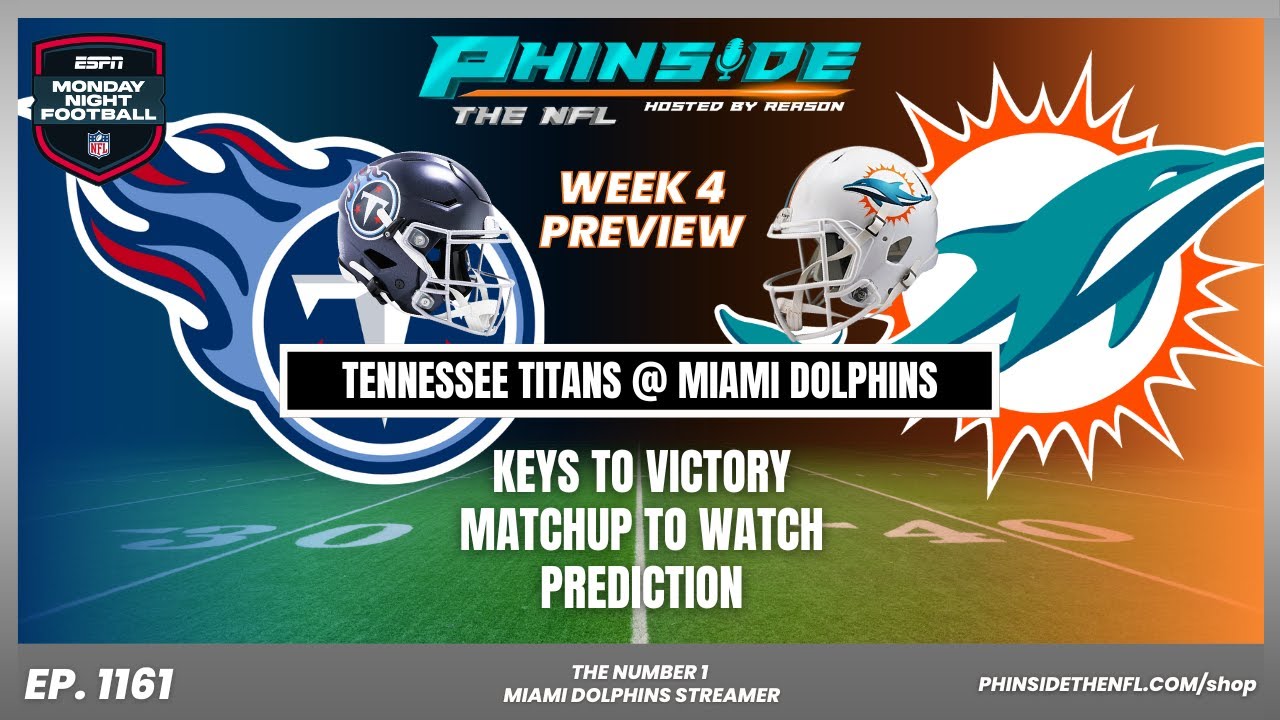 Miami Dolphins Catch A HUGE BREAK For Week 4 Against The Titans?!