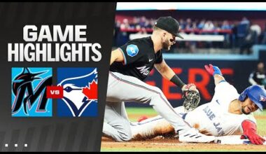 Marlins vs. Blue Jays Game Highlights (9/27/24) | MLB Highlights