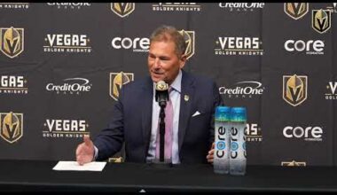 Bruce Cassidy after Friday's Preseason Win against Utah