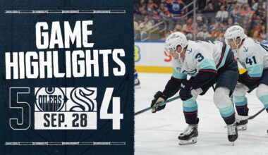 Seattle Kraken at Edmonton Oilers | 09/28 Game Highlights
