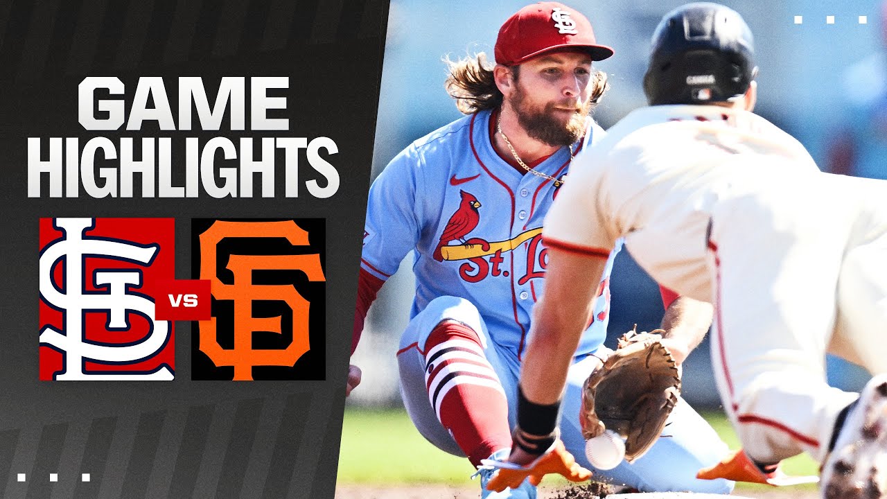 Cardinals vs. Giants Game Highlights (9/28/24) | MLB Highlights