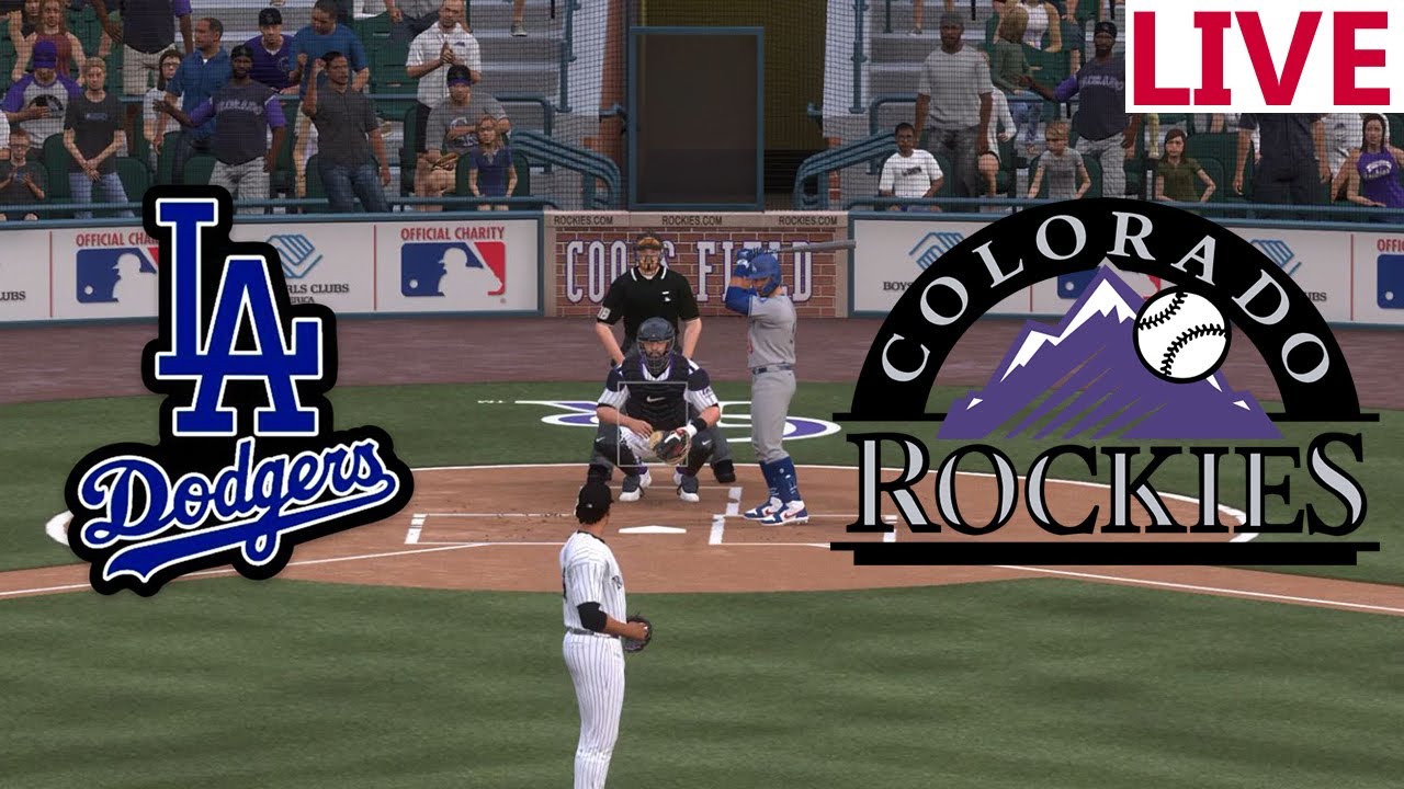🔴LIVE MLB🔴 Los Angeles dodgers VS Colorado Rockies/September 28/MLB THE SHOW 2024 /MLB EN VIVO