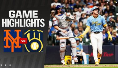 Mets vs, Brewers Game Highlights (9/28/24) | MLB Highlights