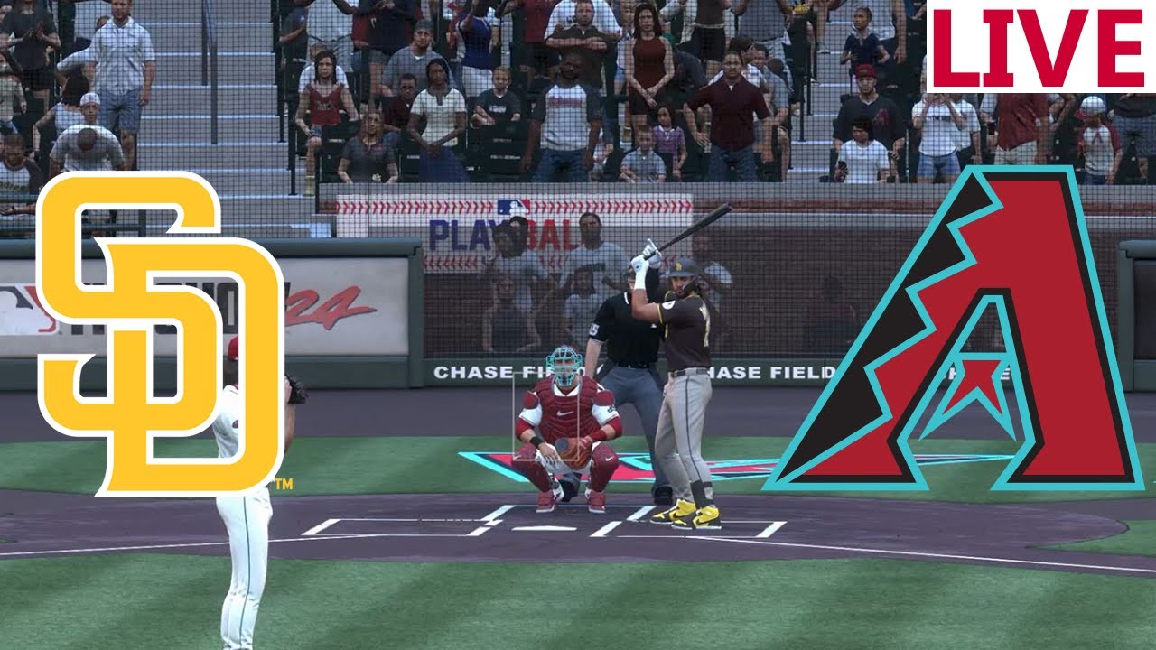 🔴LIVE MLB🔴 San Diego Padres VS Arizona Diamondbacks/ September 29 /MLB THE SHOW 2024