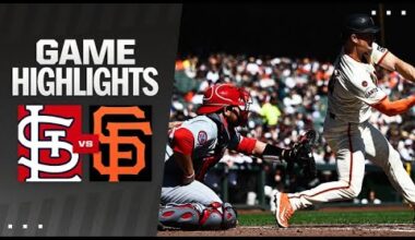 Cardinals vs. Giants Game Highlights (9/29/24) | MLB Highlights