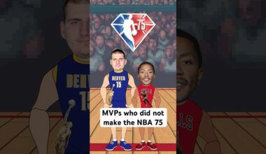 MVPs who did Not make the NBA 75 list: #nba #derrickrose