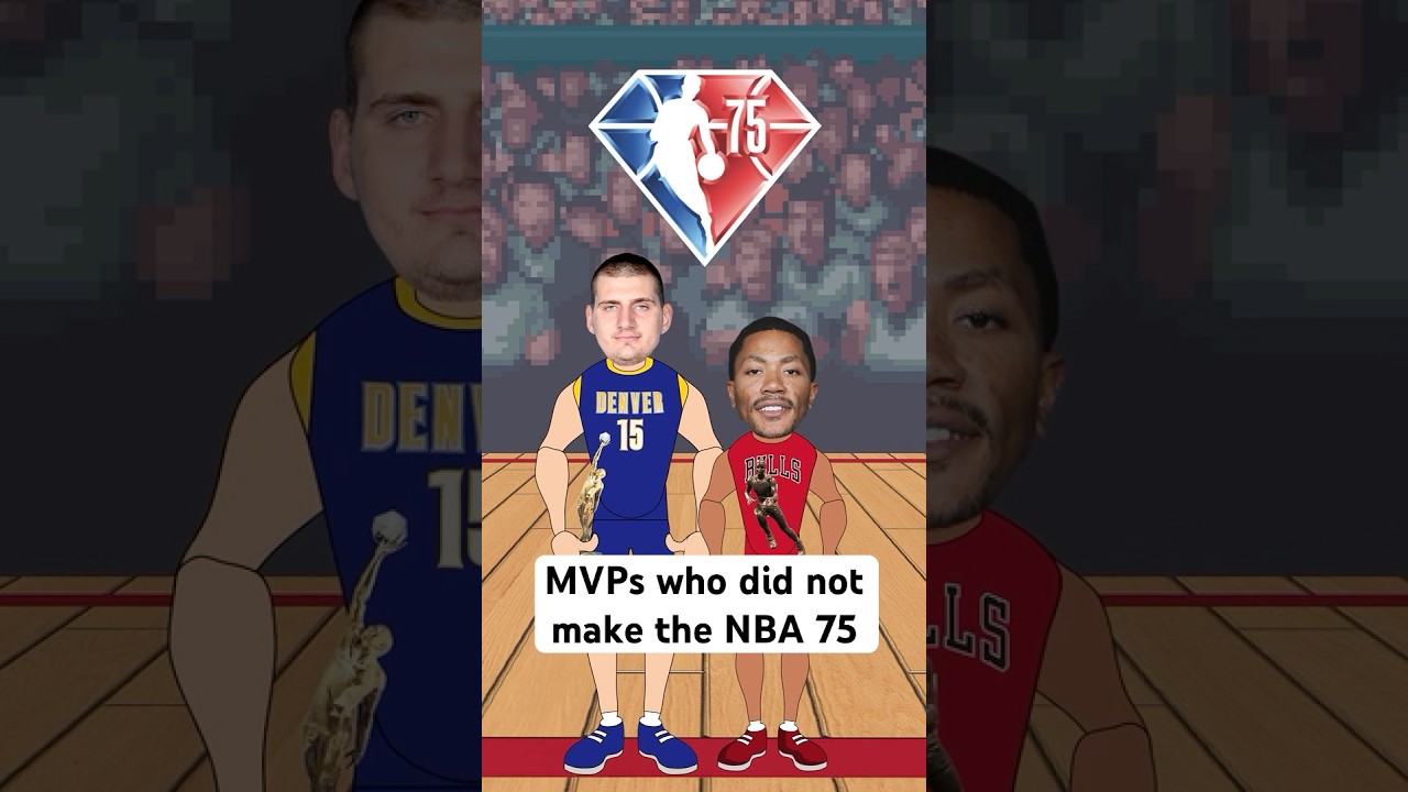 MVPs who did Not make the NBA 75 list: #nba #derrickrose