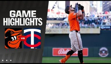 Orioles vs. Twins Game Highlights (9/29/24) | MLB Highlights