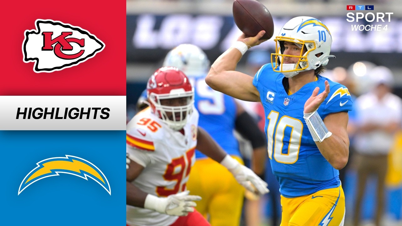 Kansas City Chiefs @ Los Angeles Chargers | 🇩🇪 Highlights | NFL | RTL Sport