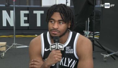 Cam Thomas 2024 Nets Media Day