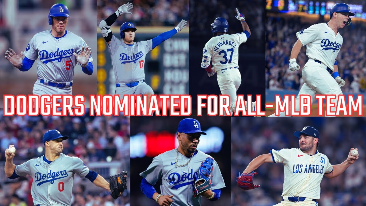 Shohei Ohtani & Mookie Betts among 7 Los Angeles Dodgers players nominated for All-MLB Team