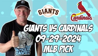 San Francisco Giants vs St. Louis Cardinals 9/29/24 MLB Pick & Prediction | MLB Betting Tips