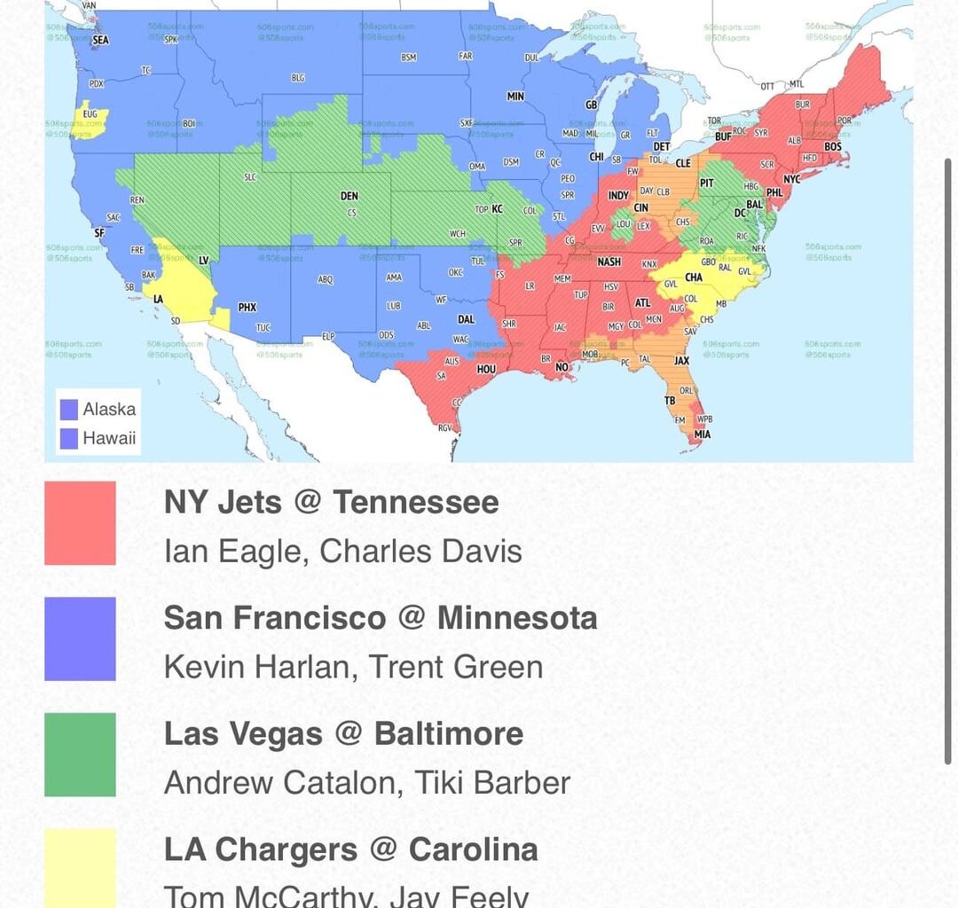 CBS Announcers - Week 2 - SF @ MIN