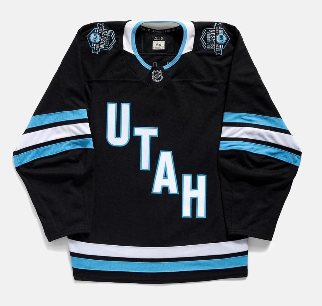 First Look at Utah HC’s Homes, Aways, and Inaugural Season Patches