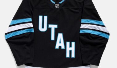 First Look at Utah HC’s Homes, Aways, and Inaugural Season Patches