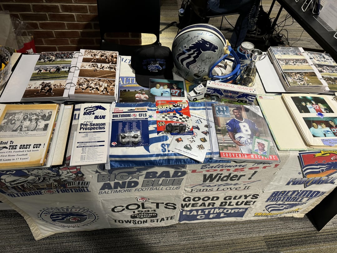 Had a great time at TU tonight seeing Ron Snyder’s doc Baltimore Stallions: Charm City’s Forgotten Champions.