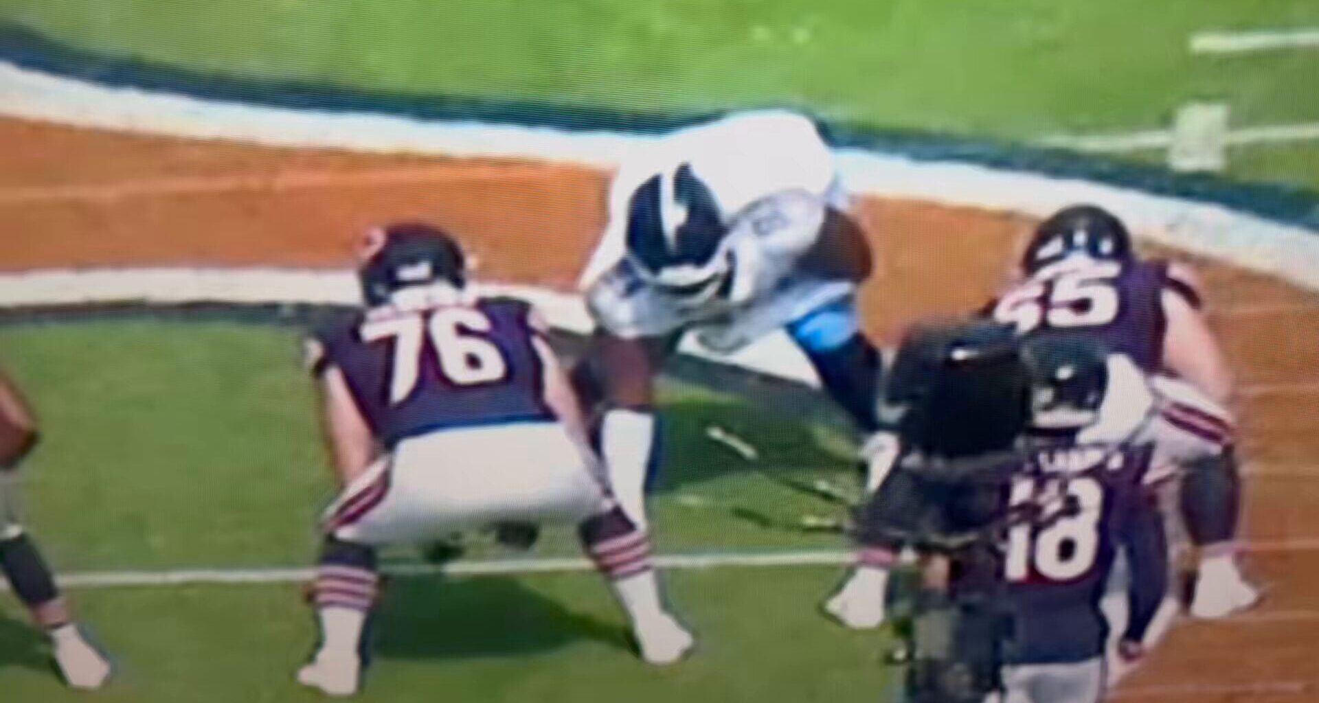 [Brian Baldinger] @Titans @TvondreSweat has a new name after his first NFL game @ChicagoBears "T-Pain". Bringing the Pain...Bears couldnt block him. #titanup #BaldysBreakdowns