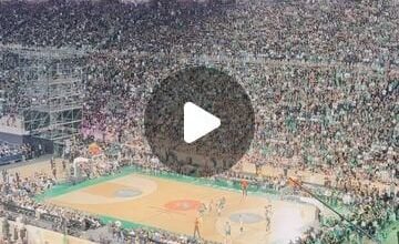 "A basketball court in the FIRST OLYMPIC STADIUM EVER?!🤯 📍Panatheniac stadium, Athens, Greece