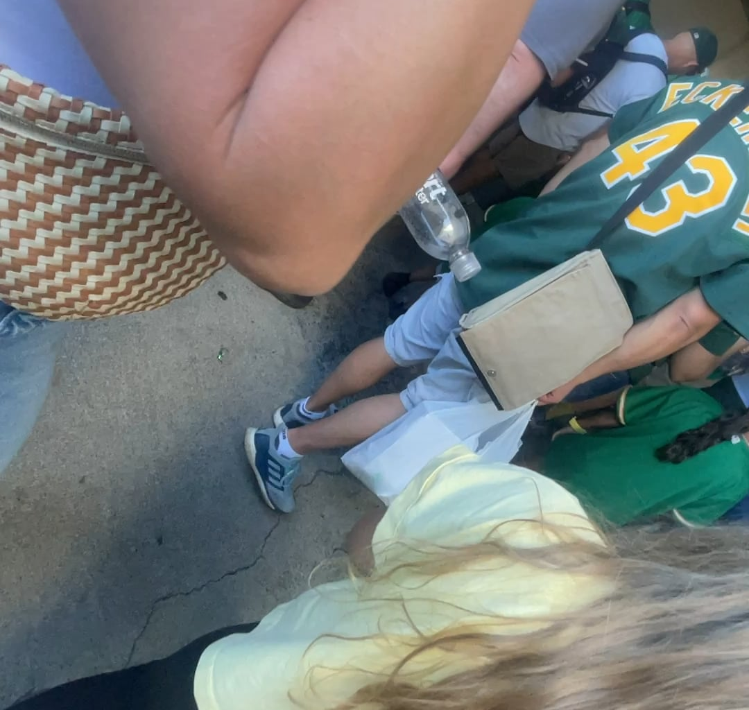 People chanting “Sell The Team” before they walk the bases the last time.