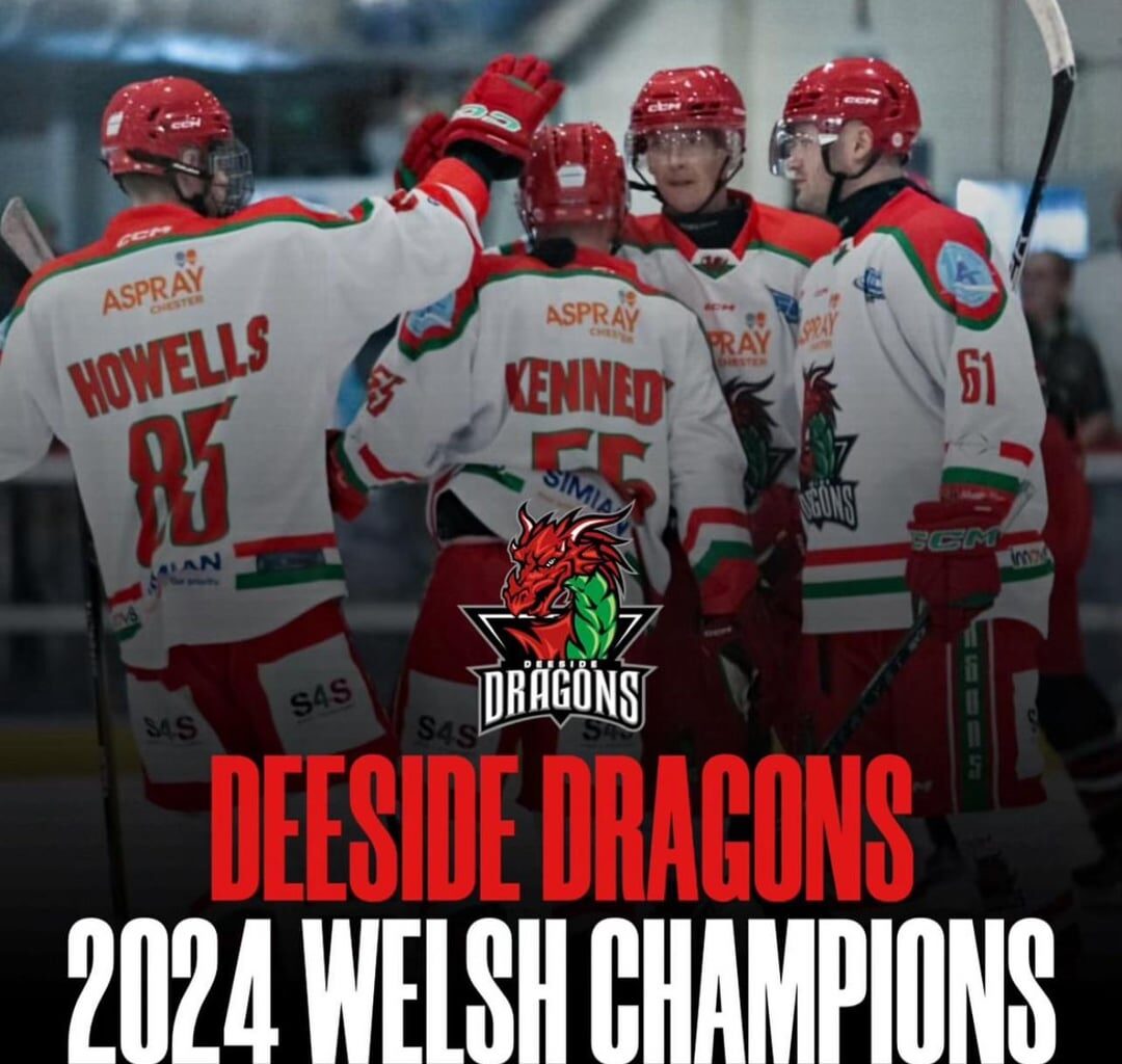 Congratulations to the Deeside Dragons (🏴󠁧󠁢󠁷󠁬󠁳󠁿) on winning the first Welsh Cup title in 25 years