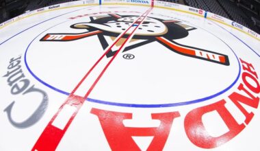 New Center Ice Logo at Honda Center