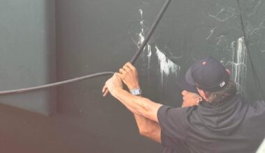 Tigers bullpen playing pranks on Mr Splash