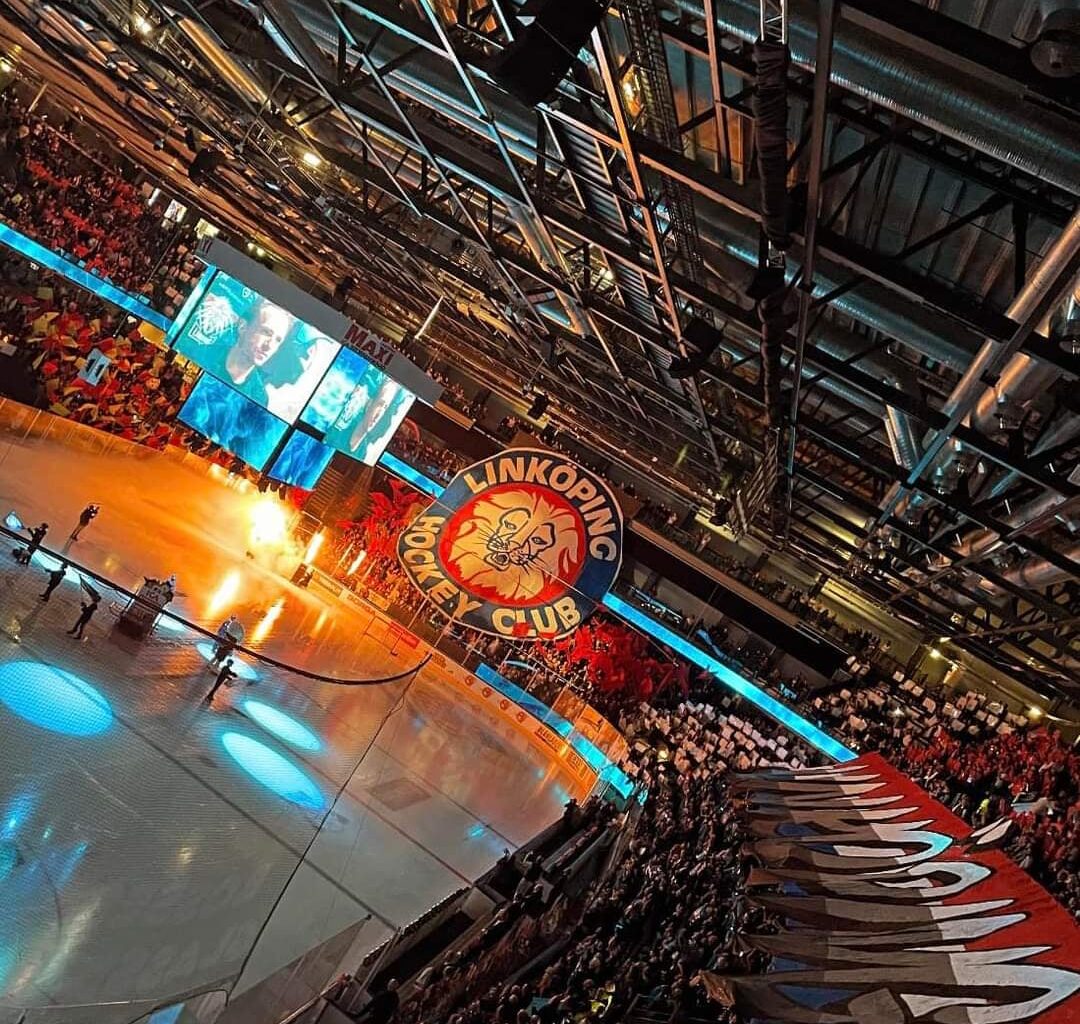 All the tifos from the first round of the Swedish hockey league.