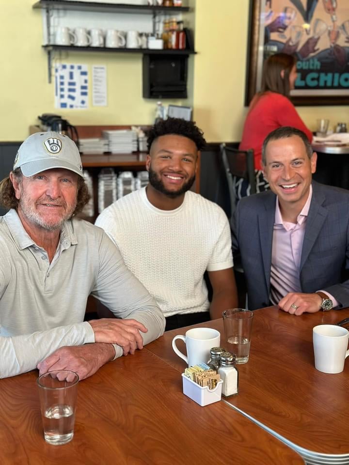 Tomorrow at 8 AM CT on MLB Network —  Jackson Chourio & Robin Yount