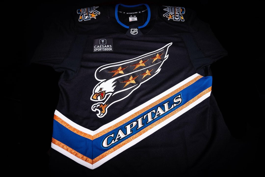 Capitals reveal anniversary jerseys