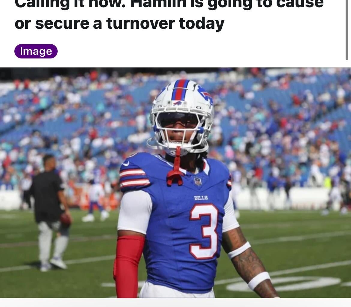 WHAT THE FUCK DID I SAY????? HAMLIN INTERCEPTION!!!