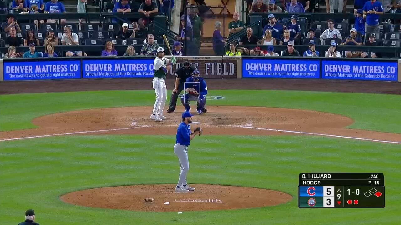 [Lyons] Sam Hilliard has five career pinch hit home runs. Three of those tied the game or took the lead in the ninth inning or later. Only Jason Giambi ever did that with Colorado.