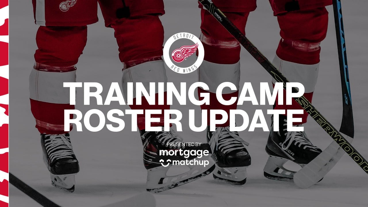 Red Wings reduce 2024 training camp roster by 11 | Detroit Red Wings