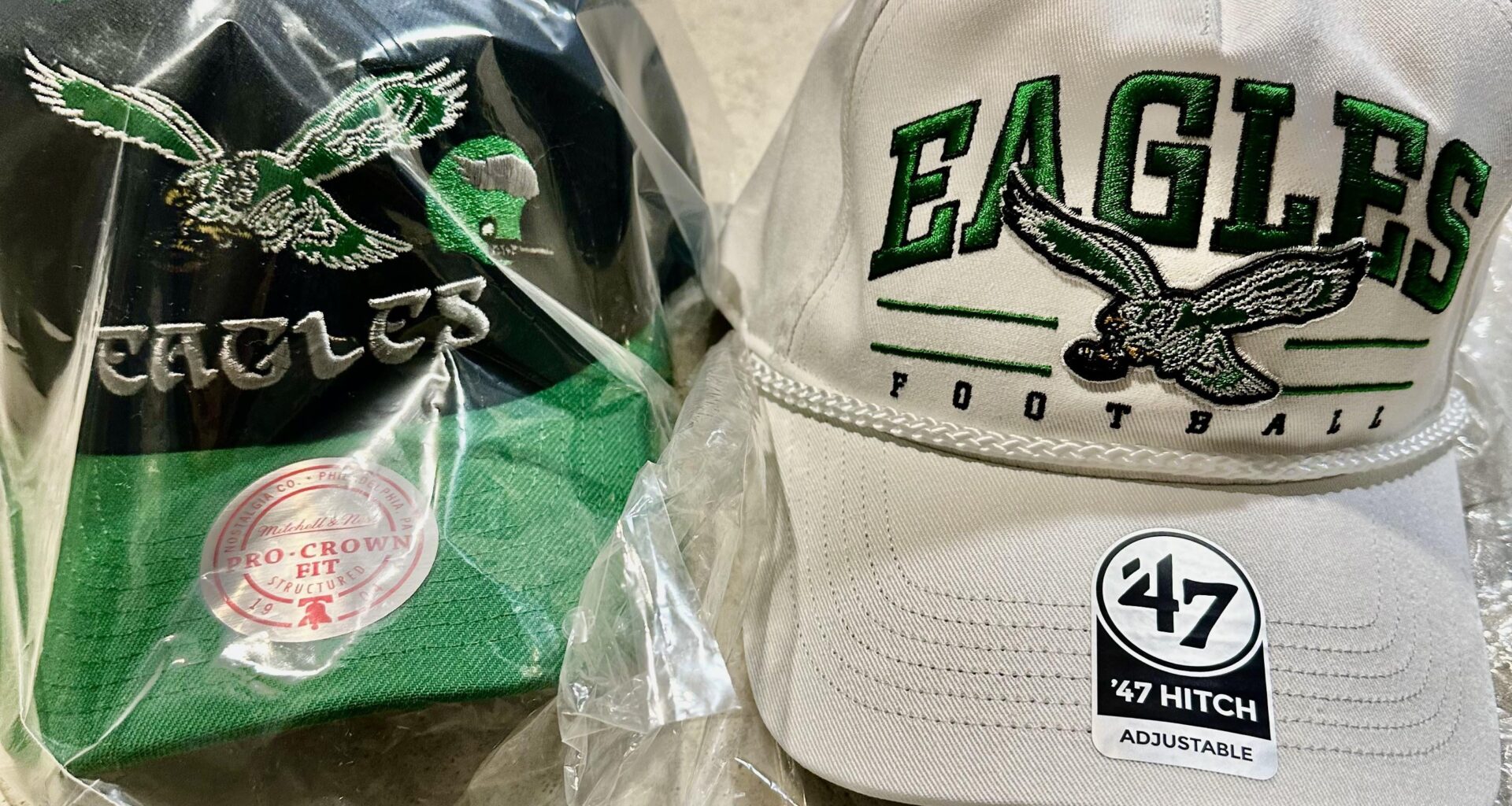 Needed some Kelly green hats.