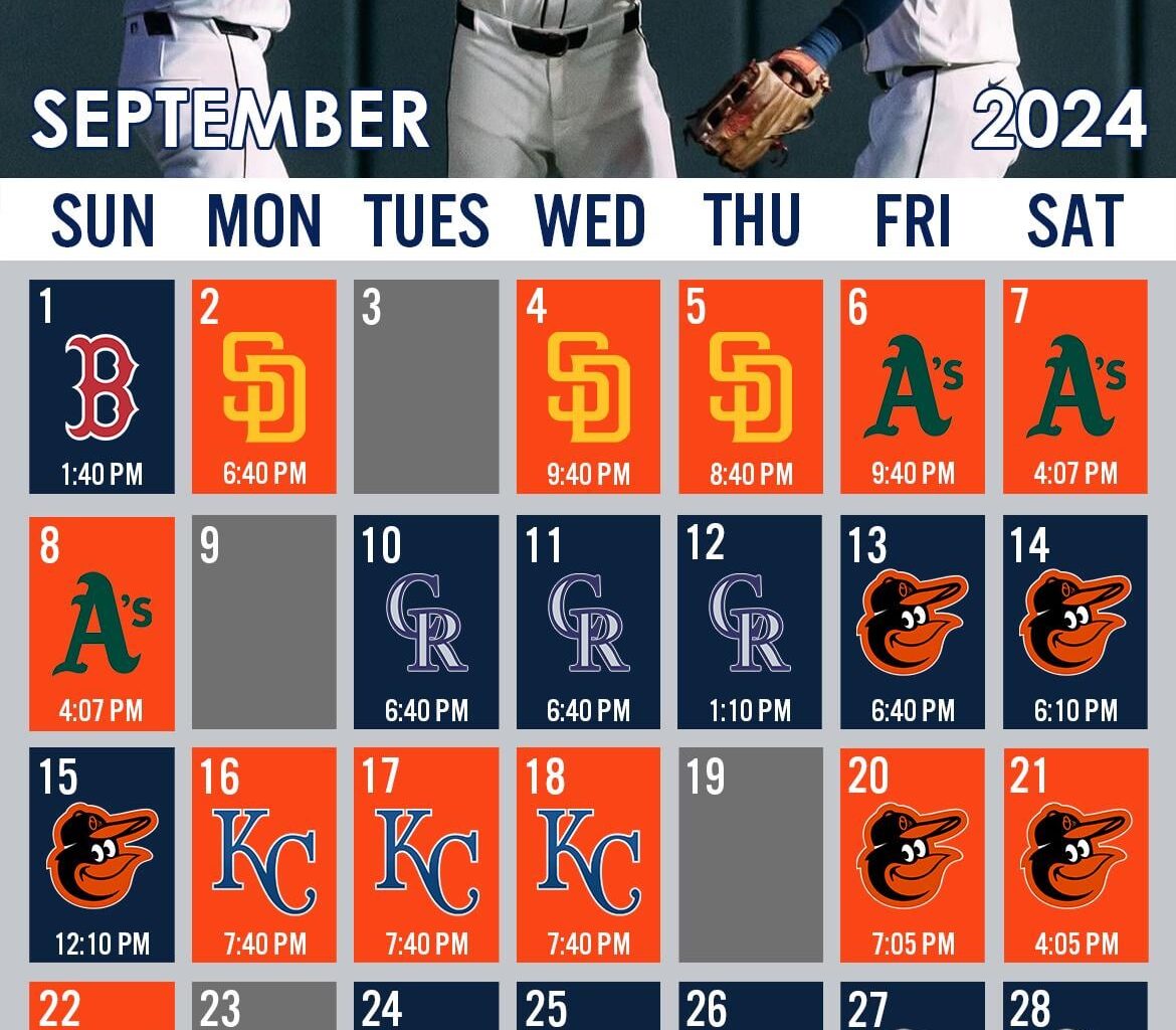 September Schedule Lockscreen
