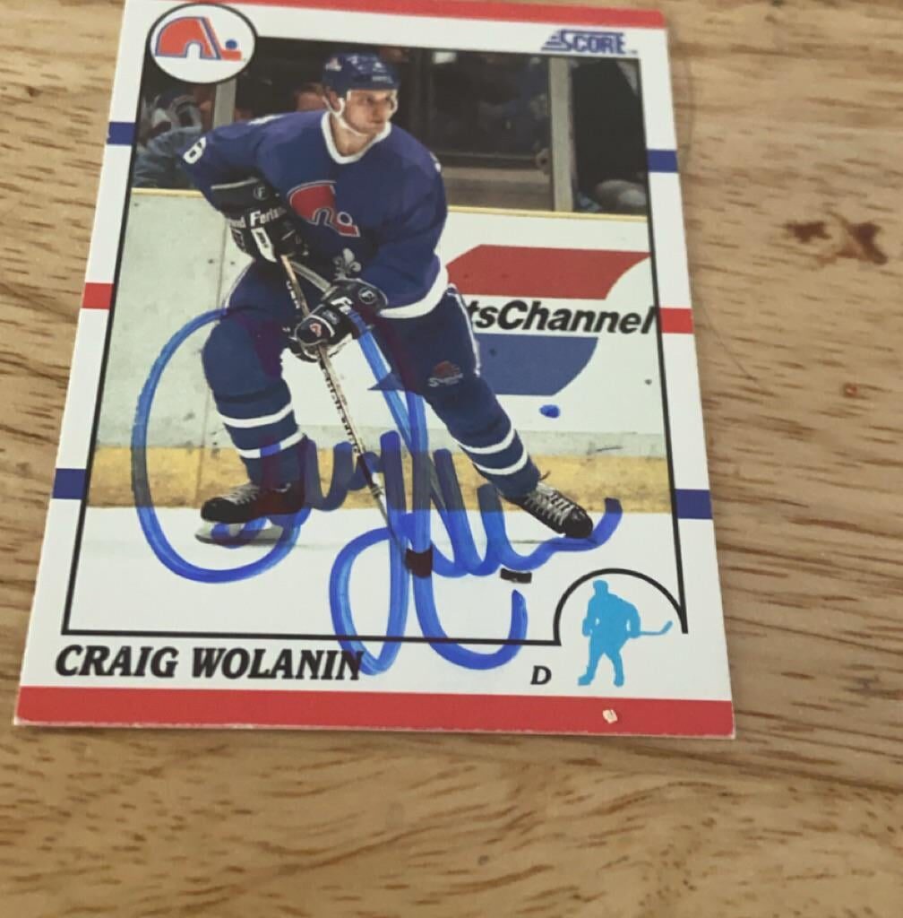 Got a Craig Wolanin signed card via TTM today