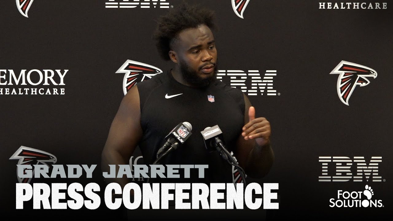 Grady Jarrett and Jessie Bates III talk short week and Tampa Bay Buccaneers | Press Conferences