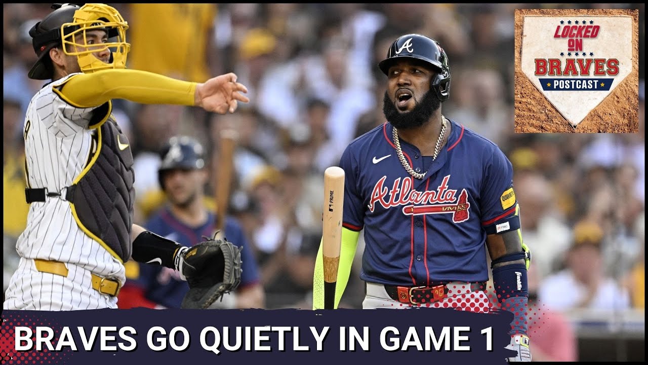 Locked On Braves POSTCAST: Offense stymied as Atlanta Braves drop Game 1 to San Diego Padres, 4-0