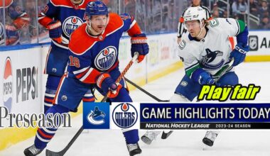 Vancouver Canucks vs Edmonton Oilers Game Highlights | preseason | 2024 NHL Season
