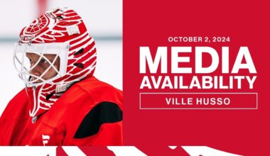 Ville Husso Media Availability | Oct. 2, 2024