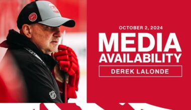 Derek Lalonde Media Availability | Oct. 2, 2024