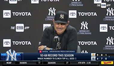 Aaron Boone on Anthony Rizzo injury update