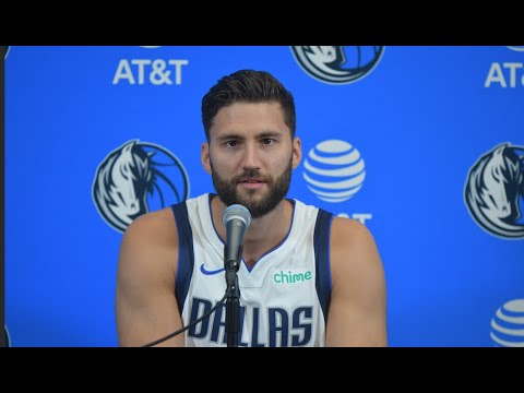 Maxi Kleber Full Interview Dallas Mavericks Media Day 2024
