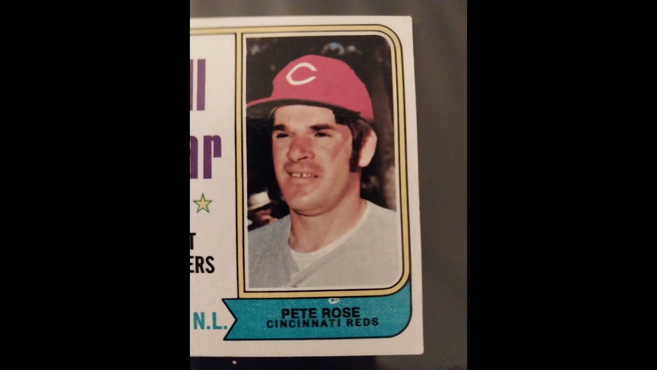 Pete Rose "Charlie Hustle" Big Red Machine 4/14/41 - 9/30/24 #short