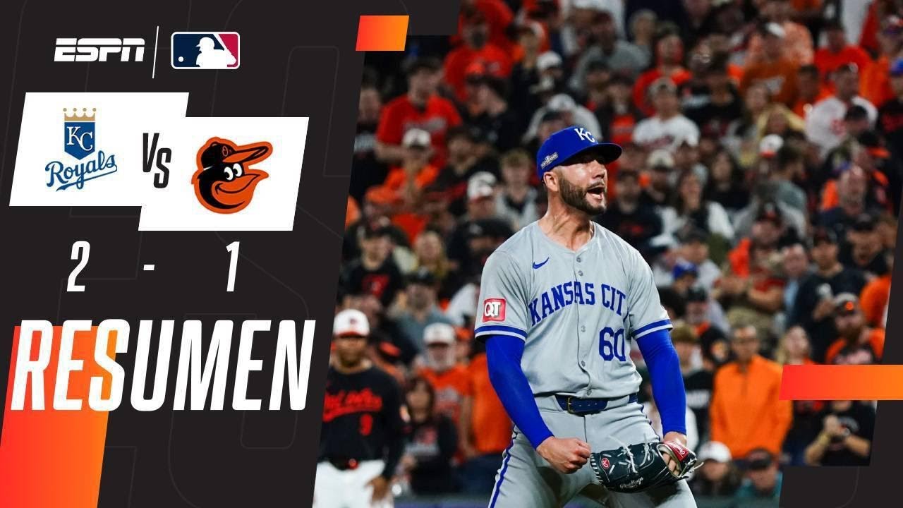 Resumen I Kansas City Royals 2-1 Baltimore Orioles I MLB